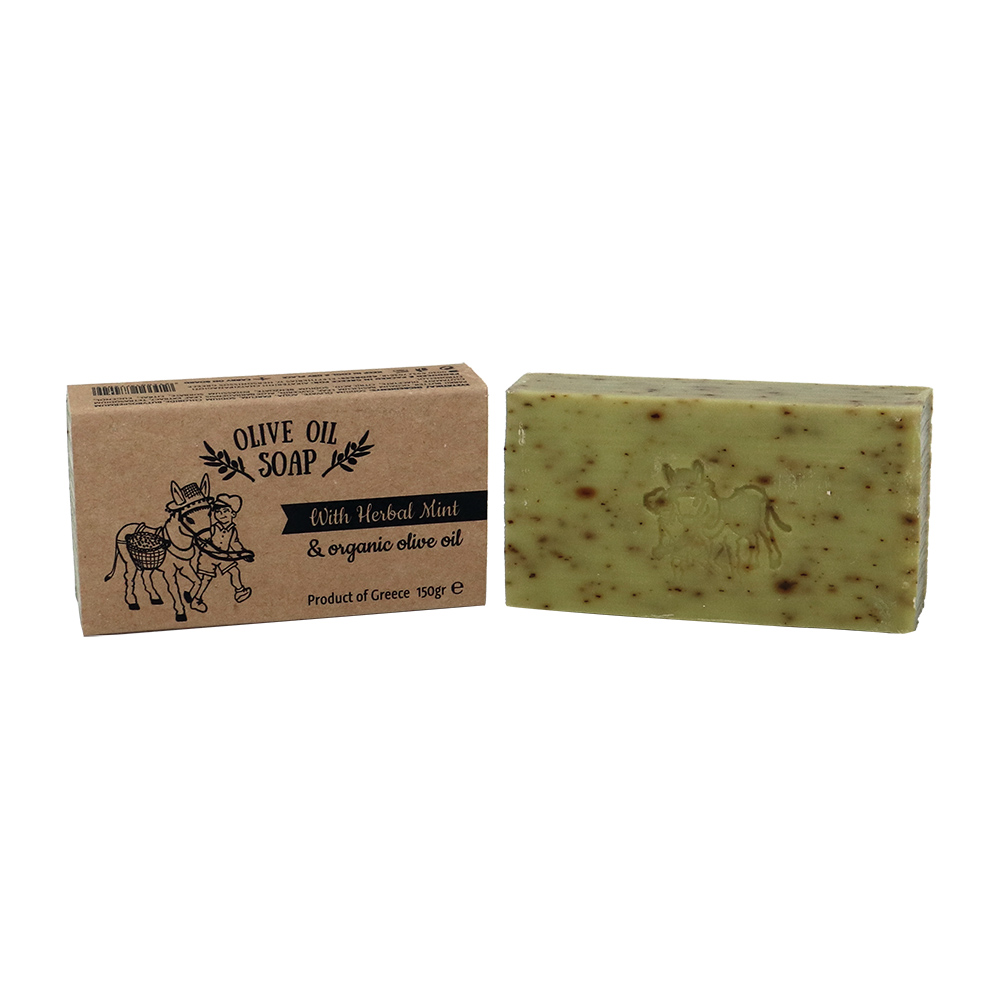 New Herbal Mint olive oil soap