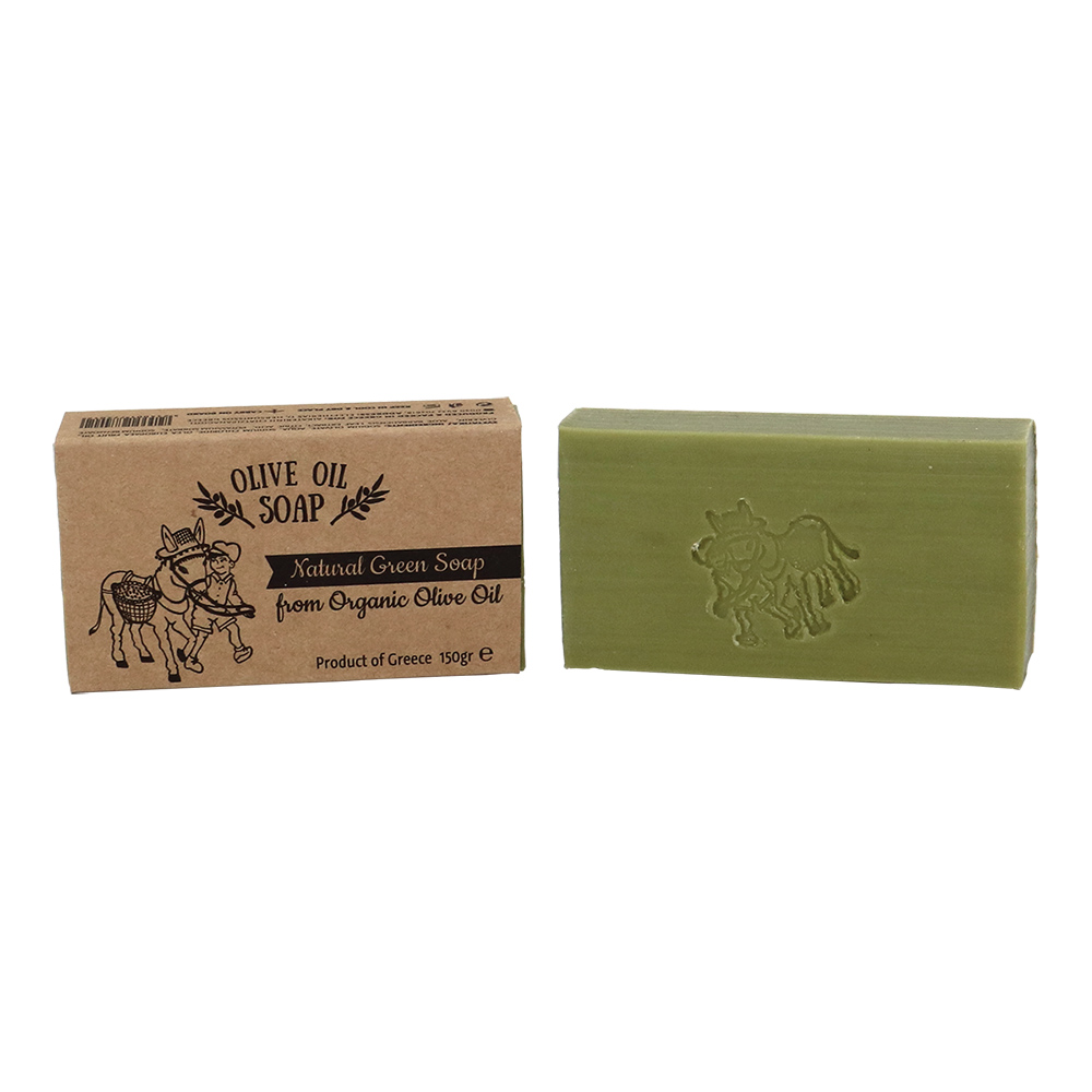New Natural green olive oil soap
