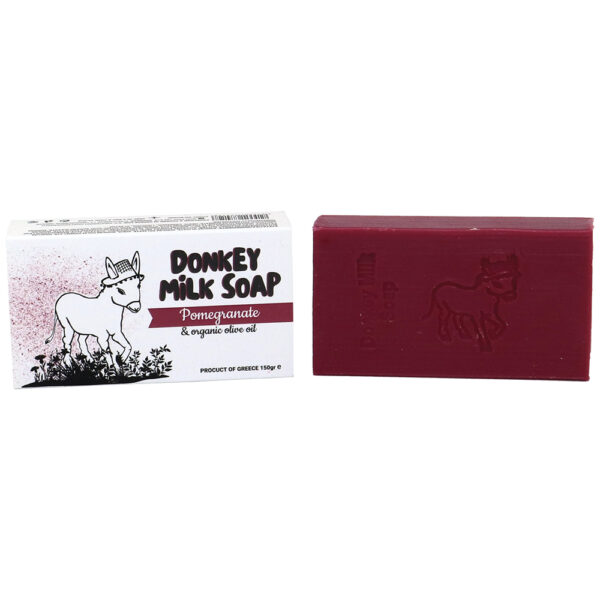 New Donkey Milk Pomegranate soap